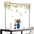 Over The Table Rod Stand with Clamps Adjustable Table Balloon Arch Stand