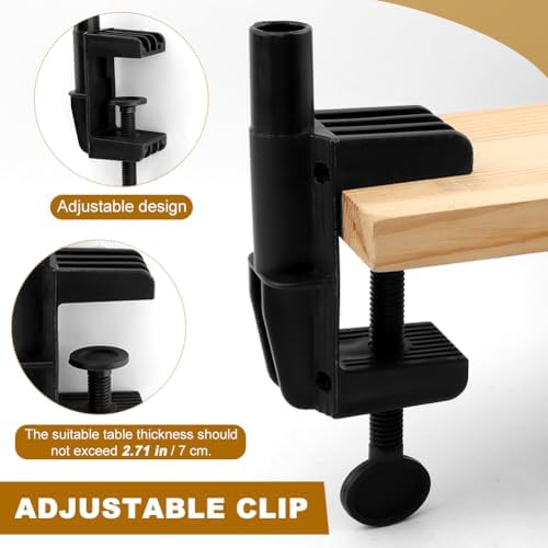 Over The Table Rod Stand with Clamps Adjustable Table Balloon Arch Stand, alternate view 4