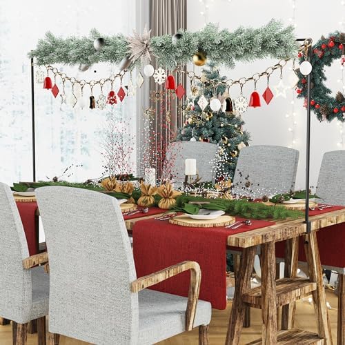 Over The Table Rod Stand with Clamps Black Adjustable Table Arch in Black, alternate view 5