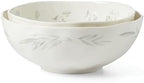 Oyster Bay 2-Piece Nesting Serving Bowls, 5.50 LB, White in White, alternate view 3