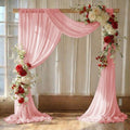 Pack of 1 Wedding Arch Drape Panel Fabric 30" x 20ft - Dusty Rose in Dusty Rose