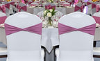 Pack of 100 Spandex Chair Sashes Without Slider Buckles - Dusty Pink, alternate view 2