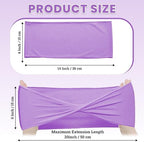 Pack of 100 Spandex Chair Sashes Without Slider Buckles - Lavender, alternate view 3