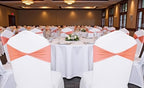 Pack of 100 Spandex Chair Sashes Without Slider Buckles - Peach, alternate view 2