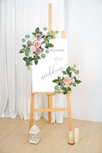 (Pack of 2 Artificial Flowers Decorations, Artificial Arch Backdrop Garlandfor Ceremony Party Reception Entrance, alternate