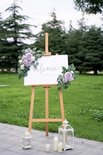 (Pack of 2 Artificial Flowers Decorations, Artificial Arch Backdrop Garlandfor Ceremony Party Reception Entrance, alternate