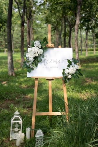 (Pack of 2 Artificial Flowers Decorations, Wedding Flowers, Wedding, Banquet, Party, Reception Entrance Welcome, alternate