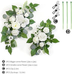 (Pack of 2 Artificial Flowers Decorations, Wedding Flowers, Wedding, Banquet, Party, Reception Entrance Welcome, alternate