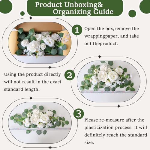 (Pack of 2 Artificial Flowers Decorations, Wedding Flowers, Wedding, Banquet, Party, Reception Entrance Welcome, alternate