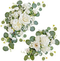 Pack of 2 Wedding Arch, Artificial Flowers, Wedding Decor, Flower Garland Be Suited to Banquet, Party, Reception