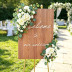 Pack of 2 Wedding Arch, Artificial Flowers, Wedding Decor, Flower Garland Be Suited to Banquet, Party, Reception, alternate