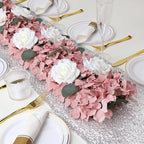 Pack of 6 Artificial Flower Wedding Arch Decorations, 18 inch Floral Centerpieces for Party Bridal Shower Event, alternate