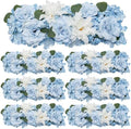 Pack of 6 Wedding Arch Decorations, 18 inch Artificial Flower Table Centerpieces Floral Arrangement for Wall