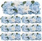 Pack of 6 Wedding Arch Decorations, 18 inch Artificial Flower Table Centerpieces Floral Arrangement for Wall
