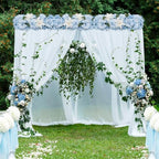 Pack of 6 Wedding Arch Decorations, 18 inch Artificial Flower Table Centerpieces Floral Arrangement for Wall, alternate view