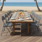 Padded Folding Chairs Set of 16, Portable Foldable Patio Dining Chairs, Heavy Duty Metal Frame, for Kitchen, alternate view 2