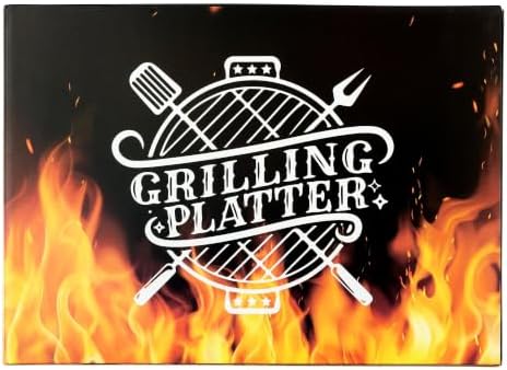 Papa Melamine Grill Platter Gift, Barbecue White Oval Serving Tray in 14 × 10 × 0.4 inches in White, alternate view 6