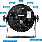 Par Lights 18LED Stage Lights, U`King RGBW 4in1 216W Uplight Stage Lighting Effect by DMX and Sound Activated, alternate view