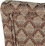 Parsons Dining Chair - Blue & Brown Damask (Single Pack) in Single Pack in Brown Damask, alternate view 7