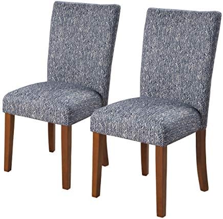 Parsons Dining Chair, Pack of 2, Navy in Navy