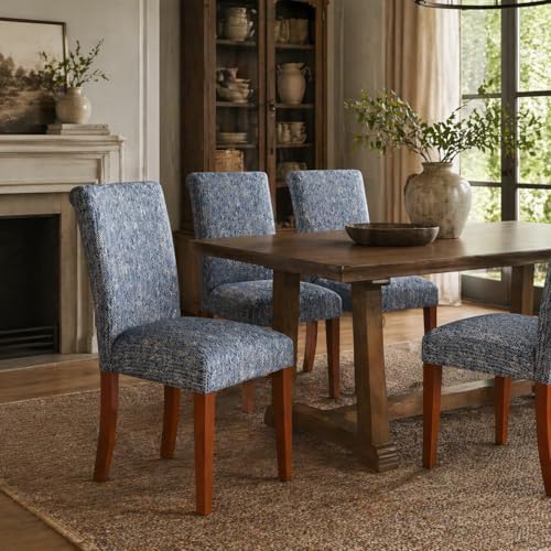 Parsons Dining Chair, Pack of 2, Navy in Navy, alternate view 2