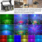 Party Lights, DJ Disco Light Disco Ball Light Sound Activated Strobe Stage Lights for Parties Birthday Christmas, alternate