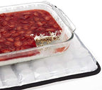Party Mat Food Cooling Serving Platter - Buffet Display Chiller for Meat, Cheese, Fruit & Party Food Trays, alternate view 7