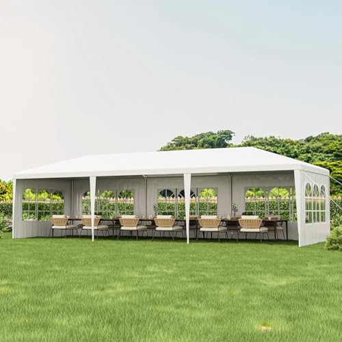 Party Tent, 10' x 30' Event Canopy Tent, alternate view 2