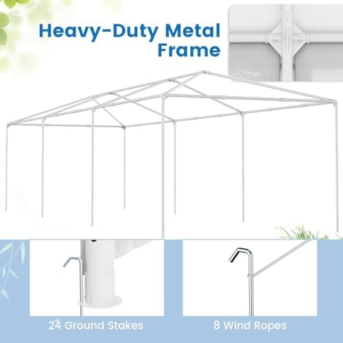 Party Tent, 10' x 30' Event Canopy Tent, alternate view 5