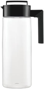 Patented and Airtight Pitcher Made in the USA, BPA Free, Black, 64 Ounces (Pack of 2) in Black, alternate view 2