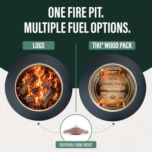 Patio 25-Inch Smokeless Outdoor Wood Burning Fire Pit with Cover, alternate view 5
