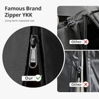 Patio Heater Cover, Waterproof Tear-Resistant 2p-89"x 33"x19", Black in Black, alternate view 3
