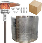Patio Heater Emitter Screen Main Burner Net Cover Heater Replacement Parts 304 Will Not Rust Steel Double Net 10