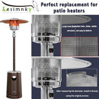 Patio Heater Emitter Screen Main Burner Net Cover Heater Replacement Parts 304 Will Not Rust Steel Double Net 10, alternate