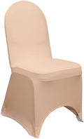 Peach Spandex Banquet Chair Cover - Wedding Slip Covers Premium Quality Cover in Peach
