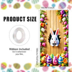 Peeking Bunny Easter Door Cover 35x70 Inches Polyester in 35x70 Inches, alternate view 3