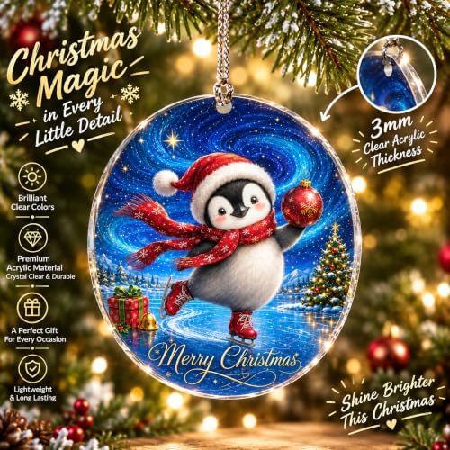 Penguin Gifts, Christmas Ornaments 2026, Penguin Ornament, Penguin Gifts for Women, Cute Christmas Ornaments in, alternate