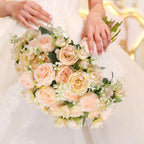 Peonies Artificial Flowers Fake Peony Silk Flower Centerpieces for Table, alternate view 6