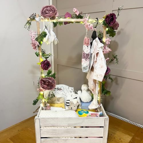 Peony Flower Garland, Rose Flower Swag, 6' Wedding Arch Flowers for Wedding Decor Home Table Runner Mantle Party, alternate