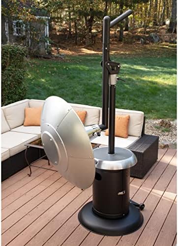 Perfect Position Propane Patio Heater, 38,200 BTU Powerful Directional Stainless Steel Outdoor Heater with, alternate view 2