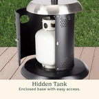 Perfect Position Propane Patio Heater, 38,200 BTU Powerful Directional Stainless Steel Outdoor Heater with, alternate view 5