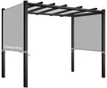 Pergola Shade Cover Replacement, 17 x 6.8 Ft, Gray in 17 x 6.8 Ft in Gray