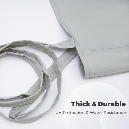 Pergola Shade Cover Replacement, 17 x 6.8 Ft, Gray in 17 x 6.8 Ft in Gray, alternate view 4