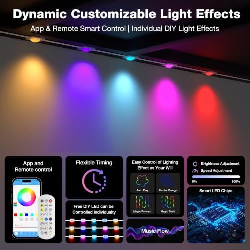 Permanent Outdoor Lights 100FT, 16 Million Colors Smart LED Christmas Lights with App Control, IP67 Waterproof, alternate