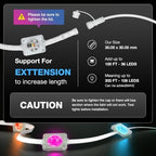Permanent Outdoor Lights 100FT, 16 Million Colors Smart LED Christmas Lights with App Control, IP67 Waterproof, alternate