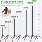 Photo Backdrop Stand 11x10ft, Heavy Duty Background Frame Kit in 11x10ft, alternate view 2