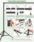 Photo Backdrop Stand 11x10ft, Heavy Duty Background Frame Kit in 11x10ft, alternate view 7