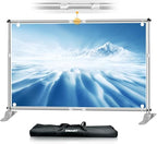 Photo Backdrop Stand Heavy Duty 10x8ft Adjustable Banner Stand in 10x8ft in Silver