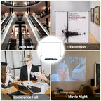 Photo Backdrop Stand Heavy Duty 8x8ft Adjustable Banner Stand in 8x8ft in Silver, alternate view 6