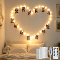 Photo Clips String Light, 50 LED16.5ft Fairy Lights with 50 Clips